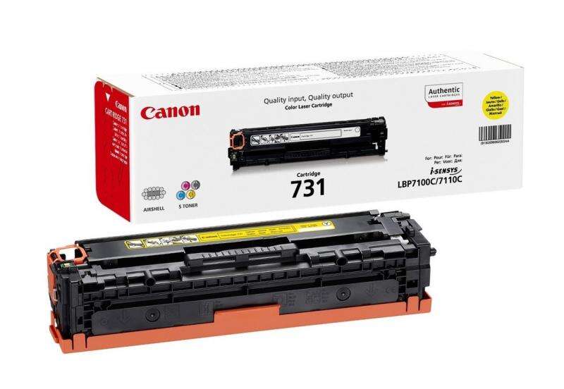 Canon 731 Amarillo Cartucho De Toner Original - 6269B002