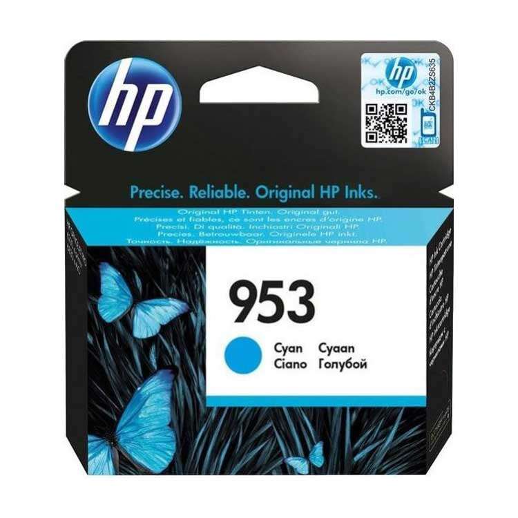 Hp 953 Cyan Cartucho De Tinta Original - F6U12Ae