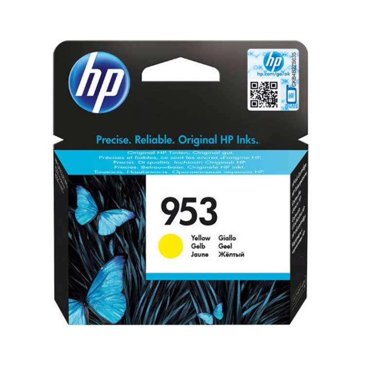 Hp 953 Amarillo Cartucho De Tinta Original - F6U14Ae