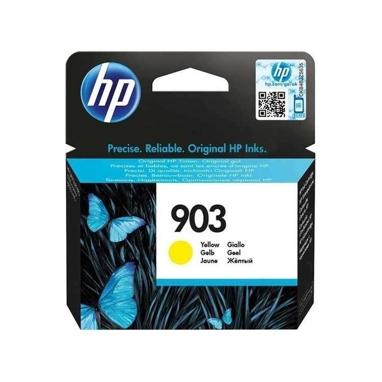 Hp 903 Amarillo Cartucho De Tinta Original - T6L95Ae