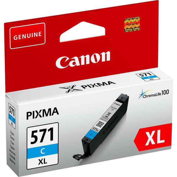 Canon Cli571Xl Cyan Cartucho De Tinta Original - 0332C001