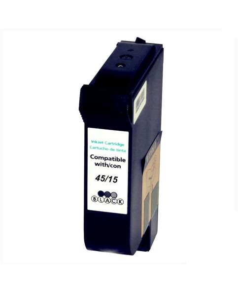 Hp 45/15 Negro Cartucho De Tinta Pigmentada Generico - Reemplaza 51645Ae/C6615De