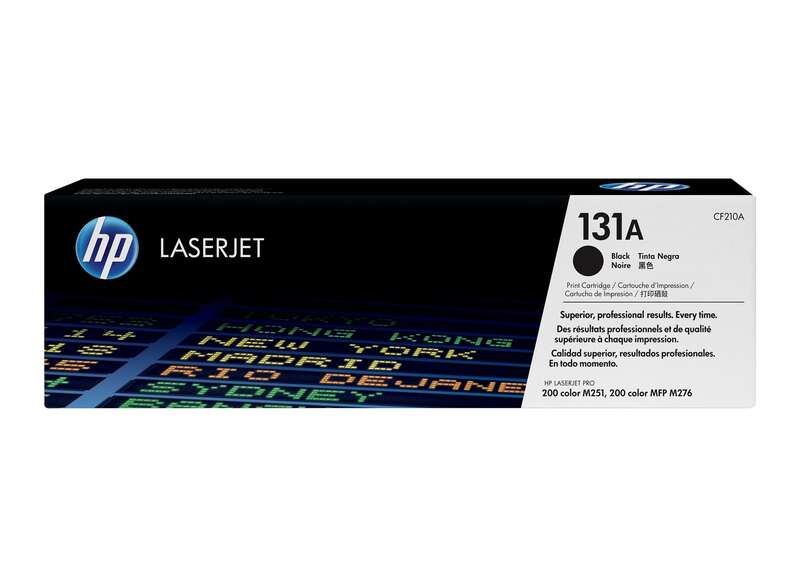 Hp Cf210A Negro Cartucho De Toner Original - 131A