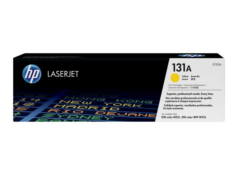 Hp Cf212A Amarillo Cartucho De Toner Original - 131A