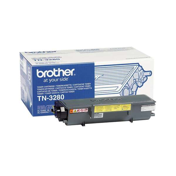 Brother Tn3280 Negro Cartucho De Toner Original