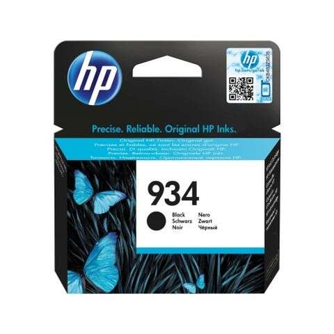 Hp 934 Negro Cartucho De Tinta Original - C2P19Ae