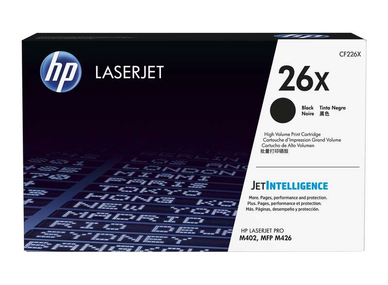 Hp Cf226X Negro Cartucho De Toner Original - 26X