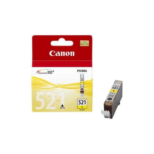 Canon Cli521 Amarillo Cartucho De Tinta Original - 2936B001