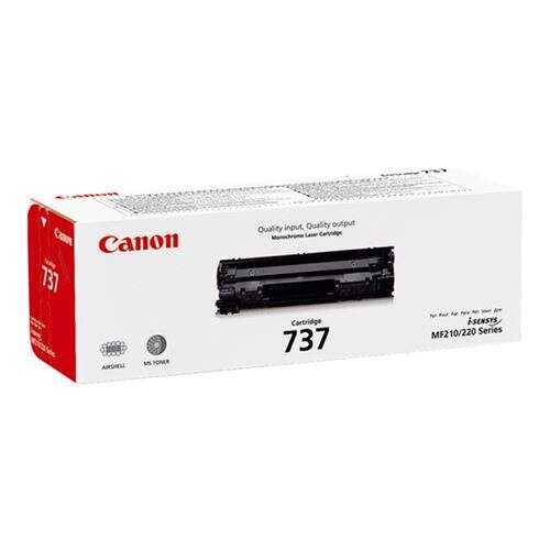 Canon 737 Negro Cartucho De Toner Original - 9435B002