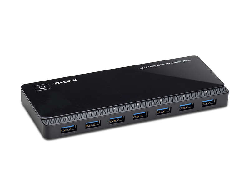 Tp-Link Uh720 Hub 7 Puertos Usb 3.0 Con 2 Puertos De Carga