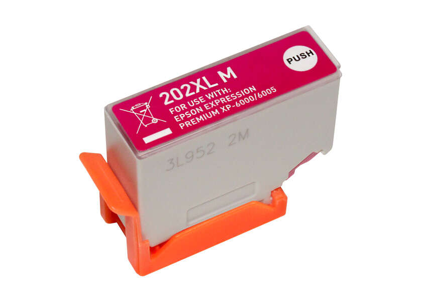 Epson 202Xl Magenta Cartucho De Tinta Generico - Reemplaza C13T02H34010/C13T02F34010