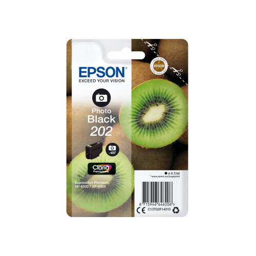 Epson 202 Negro Photo Cartucho De Tinta Original - C13T02F14010