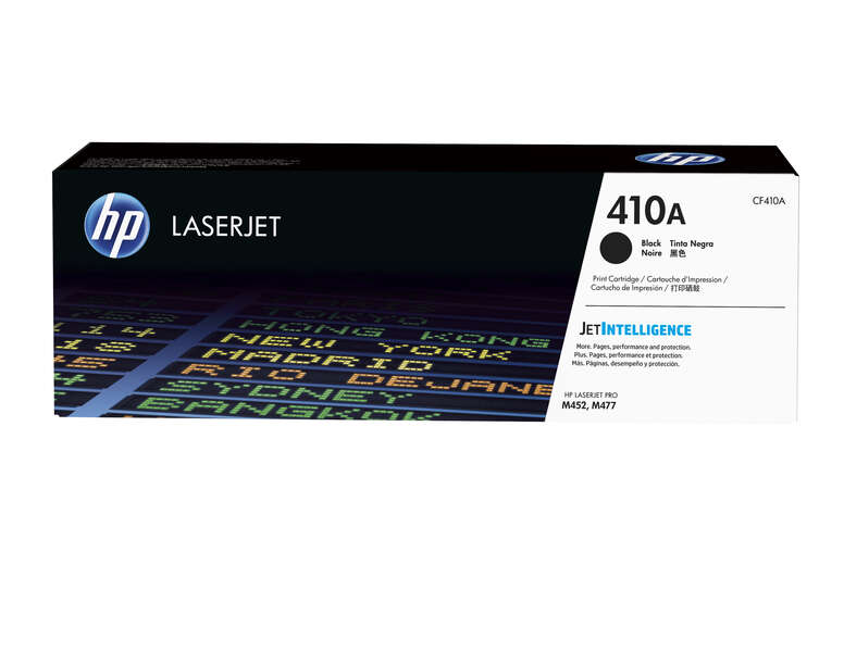 Hp Cf410A Negro Cartucho De Toner Original - 410A