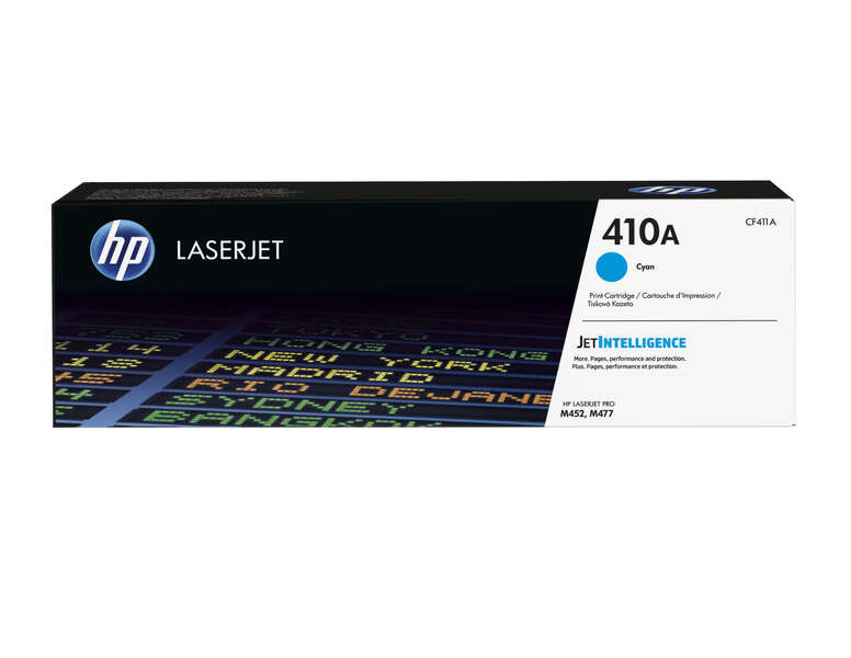 Hp Cf411A Cyan Cartucho De Toner Original - 410A