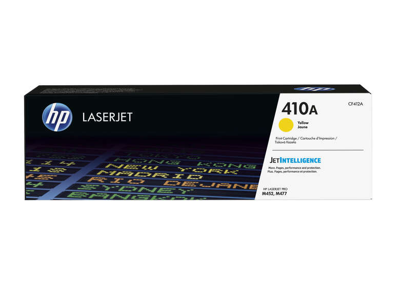 Hp Cf412A Amarillo Cartucho De Toner Original - 410A