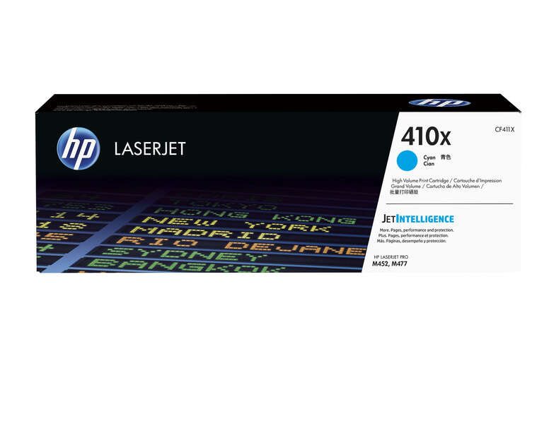 Hp Cf411X Cyan Cartucho De Toner Original - 410X