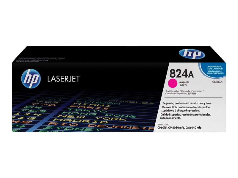 Hp Cb383A Magenta Cartucho De Toner Original - 824A